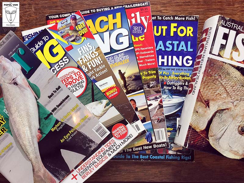 Set Of Fishing Magazines